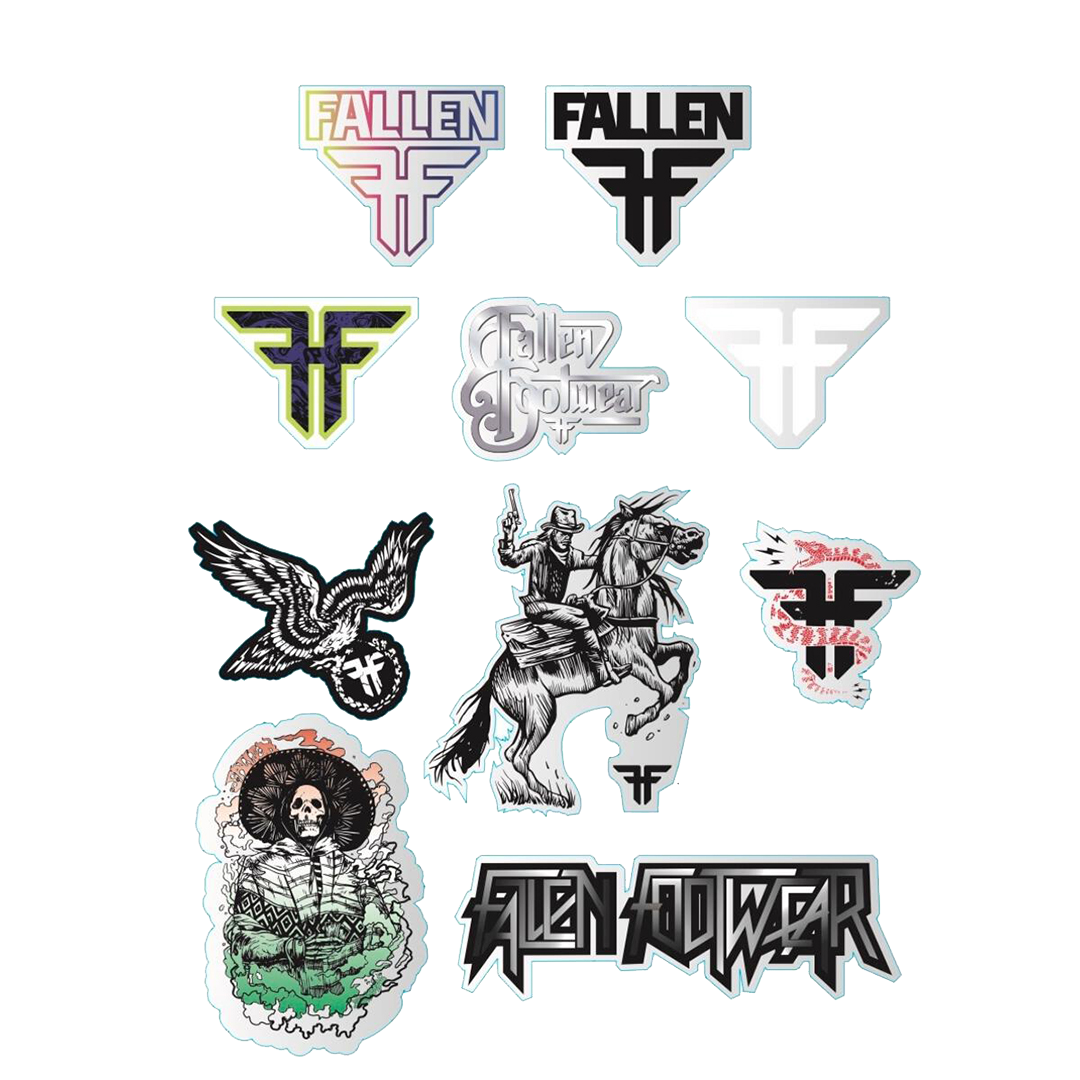 FALLEN SP23 STICKERS 10PK